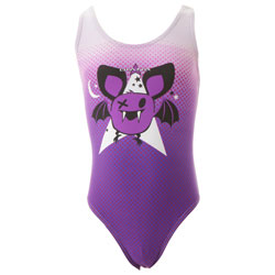 Girls Drakula Swimsuit - Purple