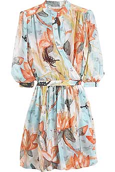 Diane von Furstenberg Abel chiffon dress