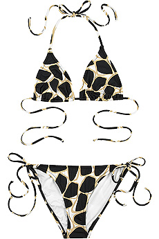 Diane von Furstenberg Printed string bikini