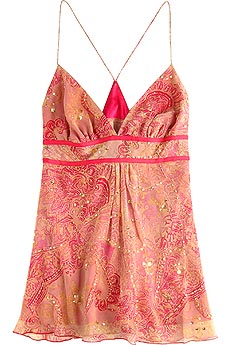 Diane von Furstenberg Sari princess silk camisole top