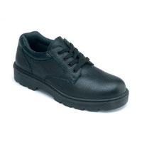 Mens Clifton Super Safety Shoes Steel Toe Caps Black Size 12