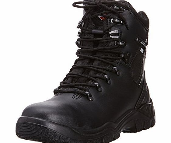 Dickies Mens Quebec S1-P Safety Boots FD23376 Black 11 UK, 45 EU Regular