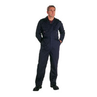 Dickies Mens Redhawk Overall Navy Blue 42 Tall Leg