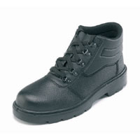 Mens Redland Super Safety Chukka Boot Steel Toe Caps Black Size 10