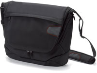DICOTA Take.Off Black messenger design made from Polyester