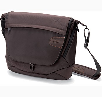 Dicota TakeOff Laptop Shoulder Bag Brown 15 Inch