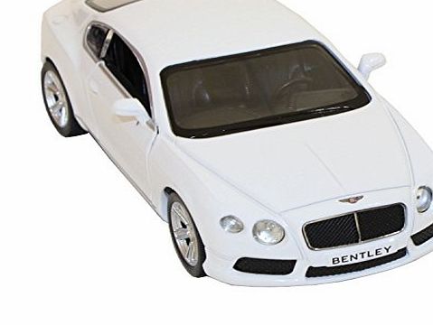 Die Cast Cars Die Cast Vehicles High Quality Scale Models Genuine Licensed Collectable Cars (Bentley Continental White)