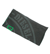 1-Sexi Dark Grey and Green Scarf