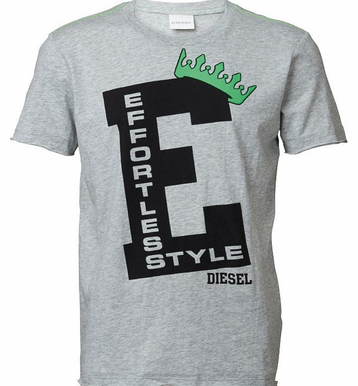 Diesel Boys Tecny Slim Maglietta T-Shirt K963