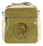 Chachi Green and Cream Shoulder Bag