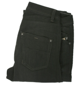 Darron 08D4 Black Denim Slim Fit Jeans -