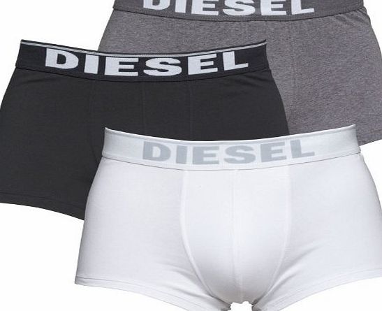 Diesel  3 PACK COTTON STRETCH BOXER SHORTS / TRUNKS (Large)