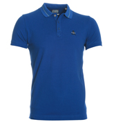 Fit Royal Blue Pique Polo Shirt