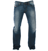 Larkee 885R Mid Denim Straight Leg Jeans