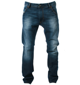 Larkee 8MD Dark Denim Regular Fit Jeans -