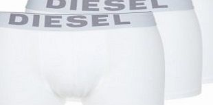 Diesel Mens / Boys Kory Boxer Trunks Shorts Briefs 3 Pack White Large