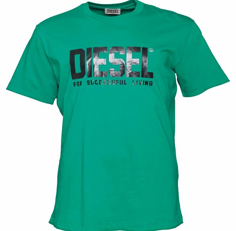 Mens T-Life-R T-Shirt 5DI Green