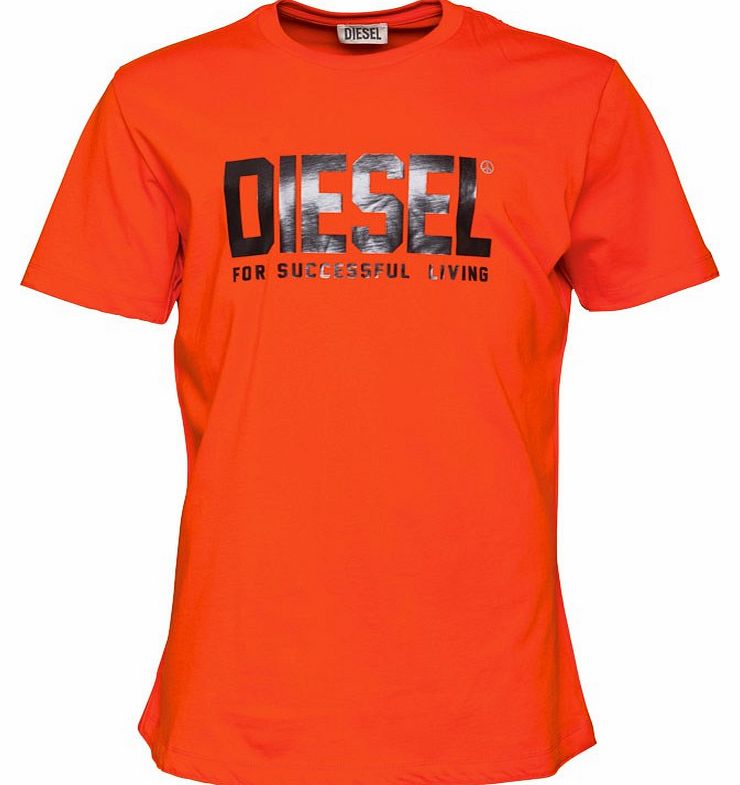Mens T-Tlife-R T-Shirt 384 Orange