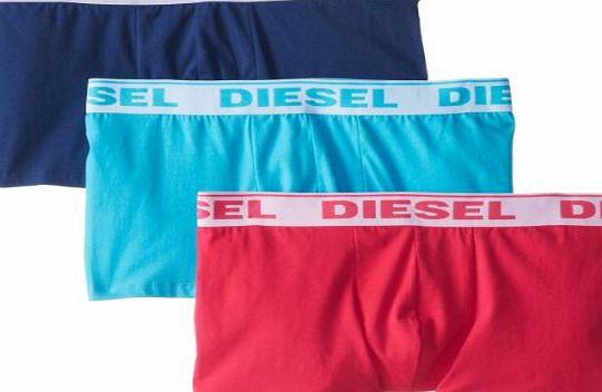 Diesel Shawn3Pk - Boxer pack 3 for men, azul marino-rojo-azul claro, size M