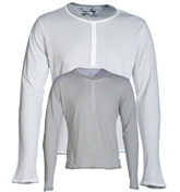 Vettor Grey and White Reversible T-Shirt