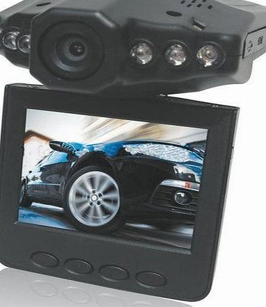 Digi4U 1280P HD 2.5`` LCD NIGHT VISION CCTV IN-CAR DVR ACCIDENT VIDEO PROOF CAMERA Video Recorder