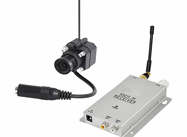 Digiflex  CCTV Spy Security Colour Wireless Camera Internal with Night Vision amp; Adjustable Focus