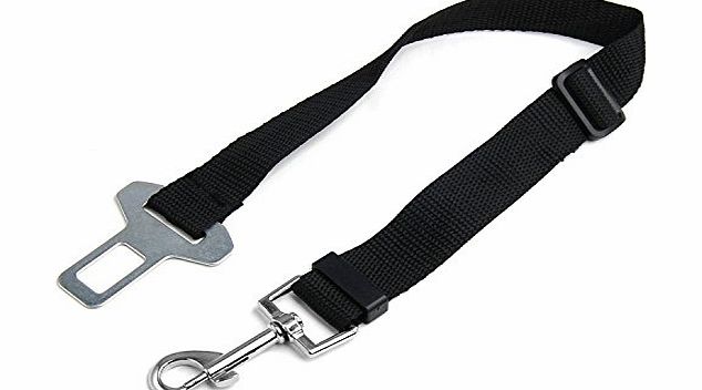 DIGIFLEX Dog Safety Seat Belt Restraint 12-24`` For Car Lock Adjustable Pet Lead