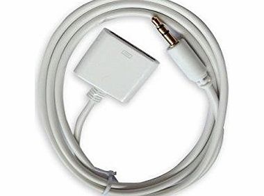 Digital Additions iPod iPhone 30pin Dock Female to 3.5mm Audio Jack Adaptor Converter MP3 Cable UK