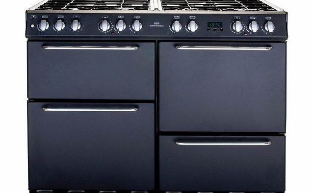 Newworld NW100GT Gas Range Cooker Free Standing Charcoal