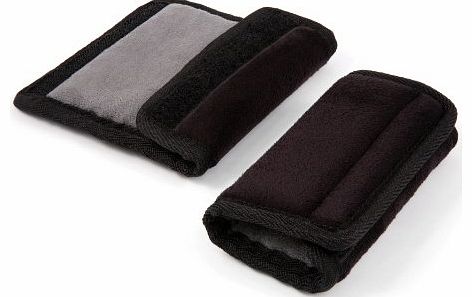Diono Soft Wraps Car Seat Strap Covers (Black)