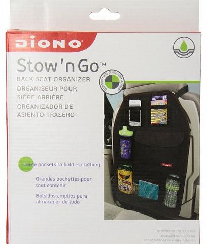 Diono Stow n Go Backseat Organiser and Protector (Black)