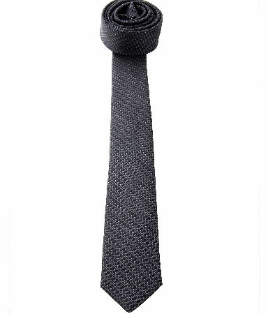 Dior Homme Silk Signature Tie Black