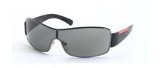Prada Sport 52ES Sunglasses 5AV1A1 GUNMETAL / GRAY 01/37 Large