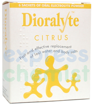 Dioralyte Sachets Citrus 6x