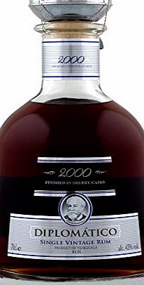 Diplomatico Vintage 2000 Rum 70 cl