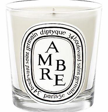 Ambre Scented Candle, 190g