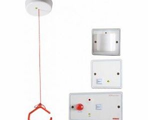 Direct Trade Supplies Robus Disabled Persons Toilet Alarm Kit (White)