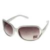 Dirty Dog Gemster Sunglasses. 52870 White/Smoke
