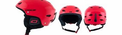Orbit Red Junior Snow Helmet