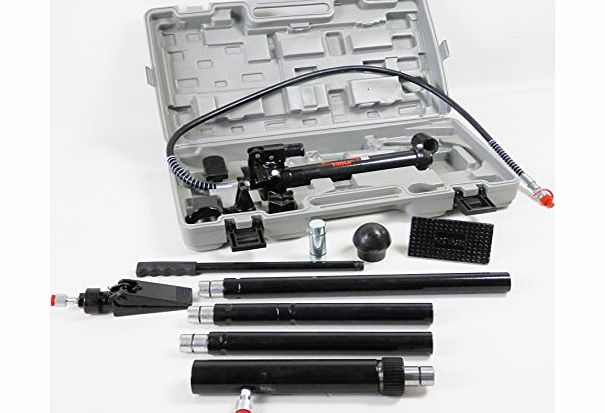 Dirty Pro Tools UK New Hydraulic 10 Ton Porta Power Auto Car Body Repair Kit