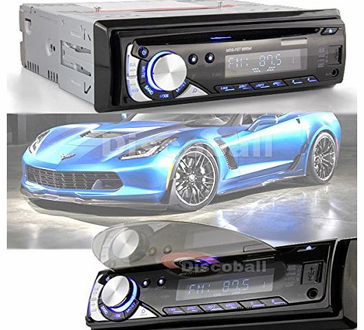  In Dash Car CD VCD DVD Player Radio Stereo MP3 AUX SD USB Ipod 1 DIN Panel Detachable