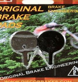 DiscoBrakes 1 Pair Avid BB5 Bike Disc Brake Pads with Spring BB 5 MTB Disco Semi-Metallic