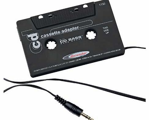 Discwasher Digital Car Cassette Adaptor