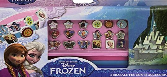 Disney - Frozen - 3 bracelet with 18 Charms