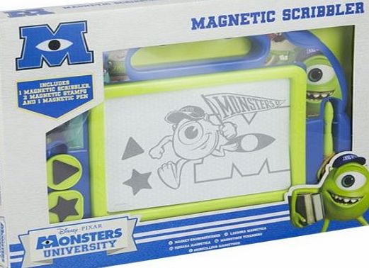 Disney - Monsters Inc University - Magnetic Scribbler Drawing Board - New World Toys