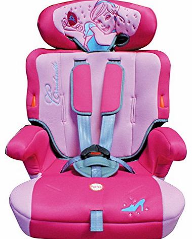 Baby Child Seat Princess 1/2/3 9-36 Kg (12 Months, Pink)