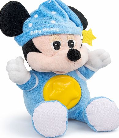 Disney Baby Mickey Mouse Night Soft Toy