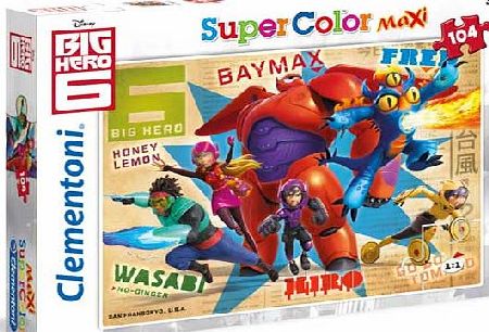 Disney Big Hero 6 104 piece Maxi Puzzle