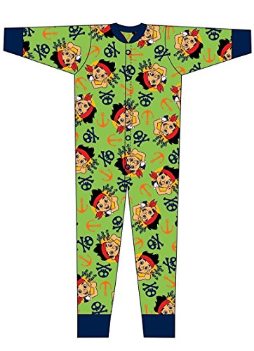Boys Toddlers Kids Disney Jake And the Neverland Pirates Onesie Pyjamas Pjs Pjs All In One Sleep Suit Childrens Size 18-24 Months