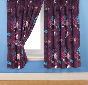 Camp Rock 66 inch x 54 inch Curtains